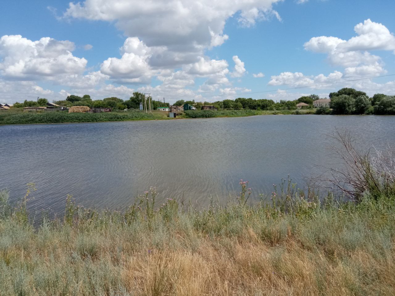 В четырех районах саратовского Заволжья завершили осеннюю закачку воды в пруды